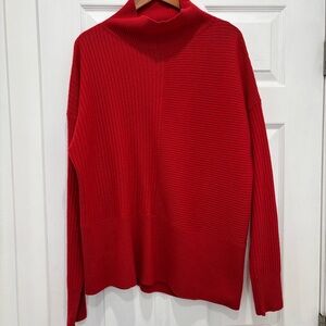 Summersalt Red Knit Sweater Size Large